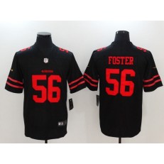 San Francisco 49ers #56 Reuben Foster Black Vapor Untouchable Limited Nike NFL Men Jersey