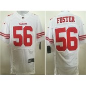 San Francisco 49ers #56 Reuben Foster Elite White Nike NFL Men Jersey