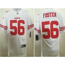 San Francisco 49ers #56 Reuben Foster Elite White Nike NFL Men Jersey