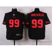 San Francisco 49ers #99 DeForest Buckner Elite Black Nike NFL Men Jersey