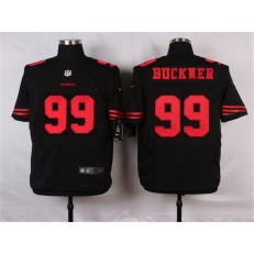 San Francisco 49ers #99 DeForest Buckner Elite Black Nike NFL Men Jersey