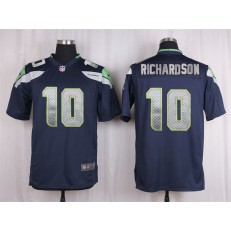 Seattle Seahawks #10 Paul Richardson Navy Blue Game Nike NFL Men Jersey