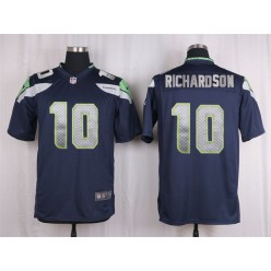 Seattle Seahawks #10 Paul Richardson Navy Blue Game Nike NFL Men Jersey