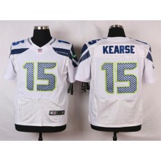 Seattle Seahawks #15 Jermaine Kearse White Road NFL Nike Elite Men Jersey