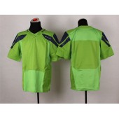 Seattle Seahawks Blank Green Alternate Men Stitched Nike NFL Elite Jersey