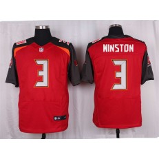 Tampa Bay Buccaneers #3 Jameis Winston Elite Red Team Color Nike NFL Jersey