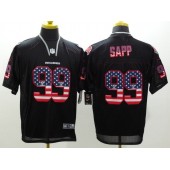 Tampa Bay Buccaneers #99 Warren Sapp 2014 Nike USA Flag Fashion Black NFL Elite Jersey