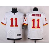 Washington Redskins #11 DeSean Jackson Elite White Men Nike NFL Jersey