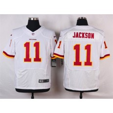 Washington Redskins #11 DeSean Jackson Elite White Men Nike NFL Jersey