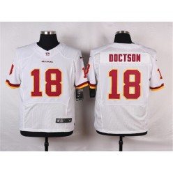 Washington Redskins #18 Josh Doctson Elite White Men Nike NFL Jersey