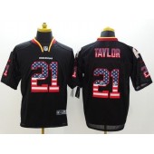 Washington Redskins #21 Sean Taylor 2014 USA Flag Fashion Black Elite Nike NFL Men Jersey