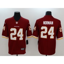 Washington Redskins #24 Josh Norman Burgundy Vapor Untouchable Limited Men Nike NFL Jersey