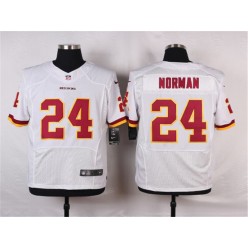 Washington Redskins #24 Josh Norman Elite White Men Nike NFL Jersey