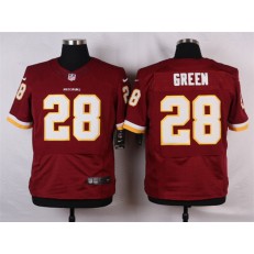Washington Redskins #28 Darrell Green Elite Burgundy Red Team Color Men Nike NFL Jersey