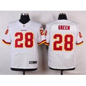 Washington Redskins #28 Darrell Green Elite White Men Nike NFL Jersey