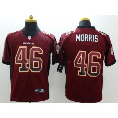 Washington Redskins #46 Alfred Morris Burgundy Red Elite Drift Nike NFL Men Jersey