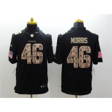 Washington Redskins #46 Alfred Morris Salute to Service Black Limited Nike NFL Men Jersey