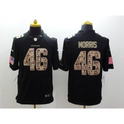 Washington Redskins #46 Alfred Morris Salute to Service Black Limited Nike NFL Men Jersey