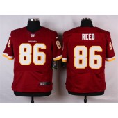 Washington Redskins #86 Jordan Reed Elite Burgundy Red Team Color Men Nike NFL Jersey