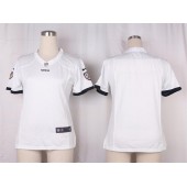 Women Nike Baltimore Ravens Blank Game White NFL Jersey