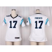 Women Nike Carolina Panthers #17 Devin Funchess Game White NFL Jersey