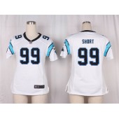 Women Nike Carolina Panthers #99 Kawann Short Game White NFL Jersey