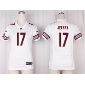 Women Nike Chicago Bears #17 Alshon Jeffery Game White NFL Jersey