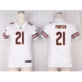 Women Nike Chicago Bears #21 Tracy Porter Game White NFL Jersey