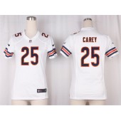 Women Nike Chicago Bears #25 Ka'Deem Carey Game White NFL Jersey