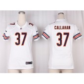 Women Nike Chicago Bears #37 Bryce Callahan Game White NFL Jersey