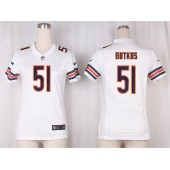 Women Nike Chicago Bears #51 Dick Butkus Game White NFL Jersey