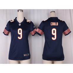 Women Nike Chicago Bears #9 Could Game Navy Blue Team Color NFL Jersey