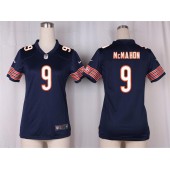 Women Nike Chicago Bears #9 Jim McMahon Game Navy Blue Team Color NFL Jersey
