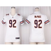 Women Nike Chicago Bears #92 Pernell McPhee Game White NFL Jersey
