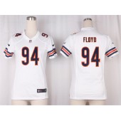 Women Nike Chicago Bears #94 Leonard Floyd Game White NFL Jersey