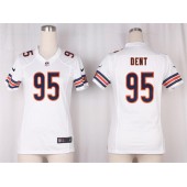 Women Nike Chicago Bears #95 Richard Dent Game White NFL Jersey