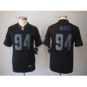 Women Nike Dallas Cowboys #94 Randy Gregory Black Impact Embroidered NFL Limited Jersey