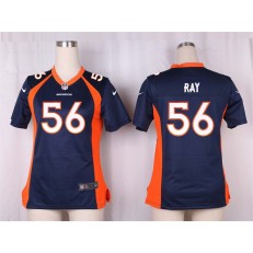 Women Nike Denver Broncos #56 Shane Ray Game Navy Blue Alternate NFL Jersey