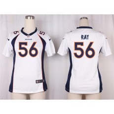 Women Nike Denver Broncos #56 Shane Ray Game White NFL Jersey