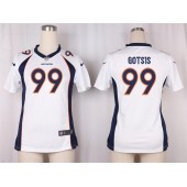 Women Nike Denver Broncos #99 Adam Gotsis Game White NFL Jersey