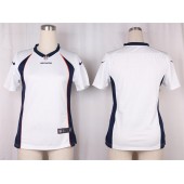 Women Nike Denver Broncos Blank Game White NFL Jersey