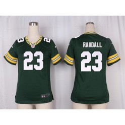 Women Nike Green Bay Packers #23 Damarious Randall Game Green Team Color NFL Jersey