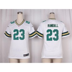 Women Nike Green Bay Packers #23 Damarious Randall Game White NFL Jersey