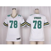 Women Nike Green Bay Packers #78 Jason Spriggs Game White NFL Jersey