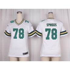 Women Nike Green Bay Packers #78 Jason Spriggs Game White NFL Jersey