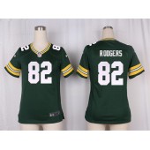 Women Nike Green Bay Packers #82 Richard Rodgers Game Green Team Color NFL Jersey