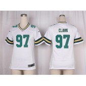 Women Nike Green Bay Packers #97 Kenny Clark Game White NFL Jersey