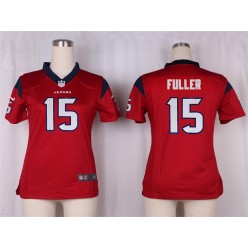 Women Nike Houston Texans #15 Will Fuller V Game Red Alternate NFL Jersey