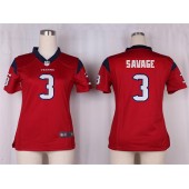 Women Nike Houston Texans #3 Tom Savage Game Red Alternate NFL Jersey