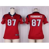 Women Nike Houston Texans #87 C.J. Fiedorowicz Game Red Alternate NFL Jersey